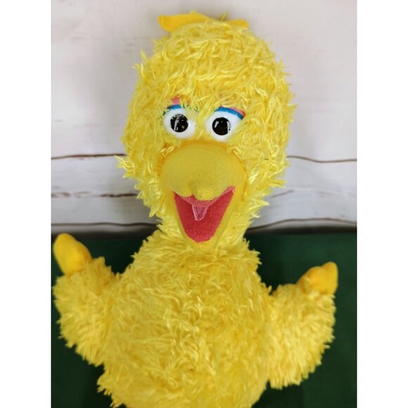 Sesame Street Big Bird Plush Toy Yellow & Orange Soft Stuffed Animal For Kids - Picture 5 of 8